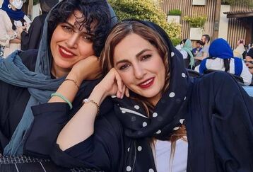 این زن با شوهر شقایق دهقان رفت!