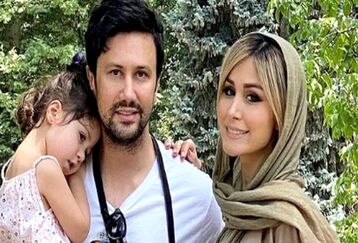 بدلباس ترین عکس زن شاهرخ استخری در بلژیک | عکس های عجیب شاهرخ استخری با خانواده