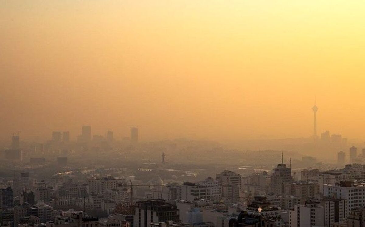 وضعیت وحشتناک آلودگی هوا در تهران+عکس