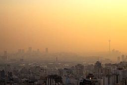 وضعیت وحشتناک آلودگی هوا در تهران+عکس