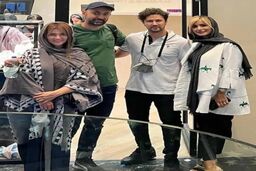 این اشتباه همسر شاهرخ استخری چهره و سن واقعی اش را لو داد | خودنمایی زن شاهرخ استخری جنجالی شد +عکس حاشیه ساز