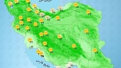 پیش بینی وضعیت آب و هوا در کشو| این مناطق بارانی است