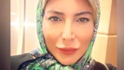 سوتی فجیع فریبا نادری در عکس جدیدش | سیگار و فندک فریبا نادری اعتیادش را لو داد + عکس