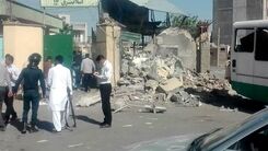 حمله تروریستی به کلانتری زاهدان | تروریستها کمربند انتحاری را منفجر کردند