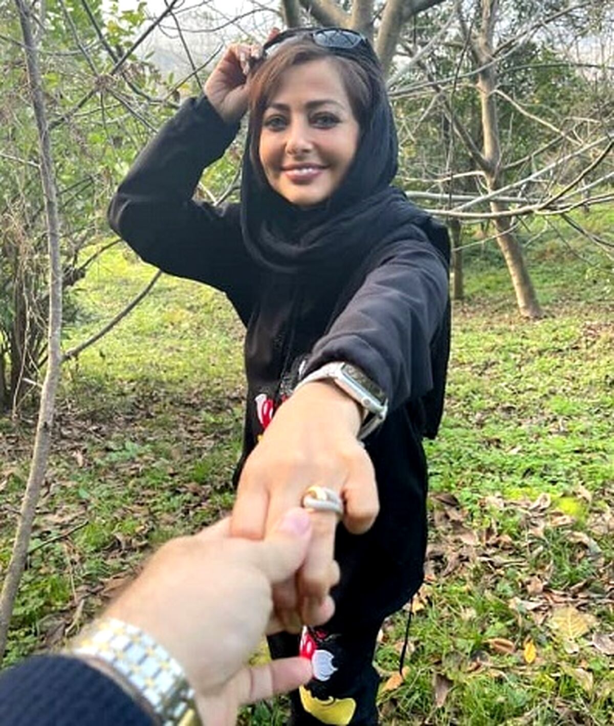 نفیسه روشن شغل همسر سن بالایش را با فحاشی لو داد!/بی ادبی های خانم بازیگر از حد گذشت!+عکس