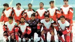 بازی پرسپولیس در برف با توپ نارنجی +فیلم