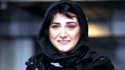 تقلید ناشیانه باران کوثری از مدل لباس لیلا حاتمی! | احساس زیبایی باران کوثری با این تیپش +عکس