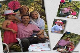 تیپ متفاوت مریم کاویانی در جشن تولد برادرش در خارج از کشور=عکس