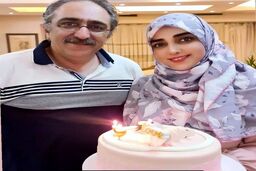 سلفی جالب خانم مجری وسط بازار تهران +عکس