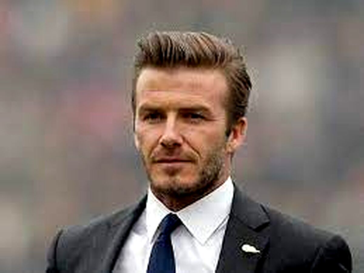 تصویر خاص دیوید بکهام در ورزشگاه +عکس
