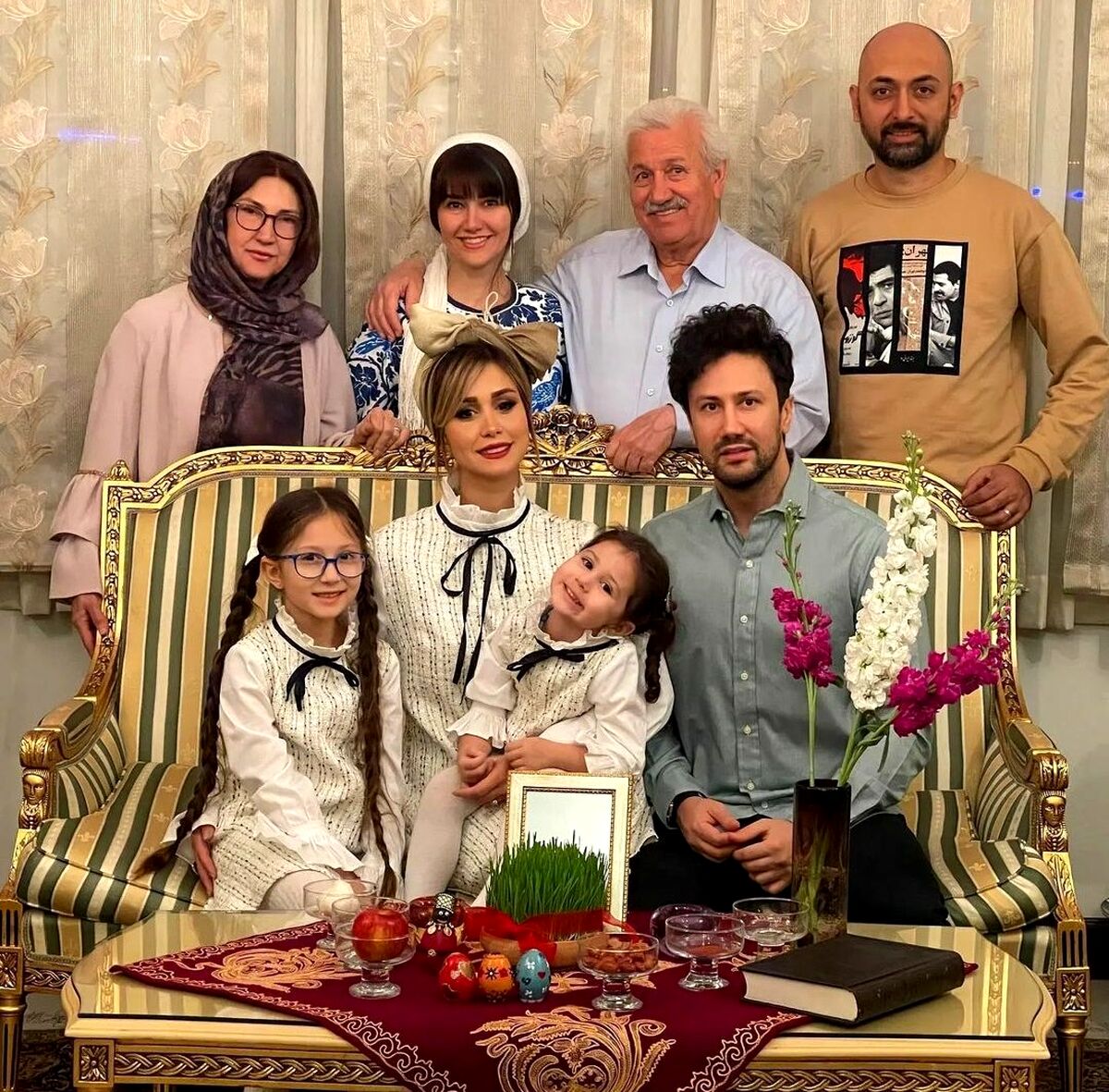 تعجب نکنید این خانه خواهر شاهرخ استخری است | آپارتمان خواهر شاهرخ استخری مثل فیلم های دوره قاجار! +عکس