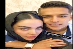 لاکچری بازی همسر مهدی قائدی/رونمایی از انگشتر میلیاردی + عکس