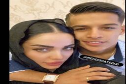 لاکچری بازی همسر مهدی قائدی/رونمایی از انگشتر میلیاردی + عکس