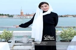 لباس گرانقیمت مجلسی لیلا حاتمی در مهمانی بازیگران خارجی | لباس مشکی لیلا حاتمی همه چشم ها را خیره کرد +عکس