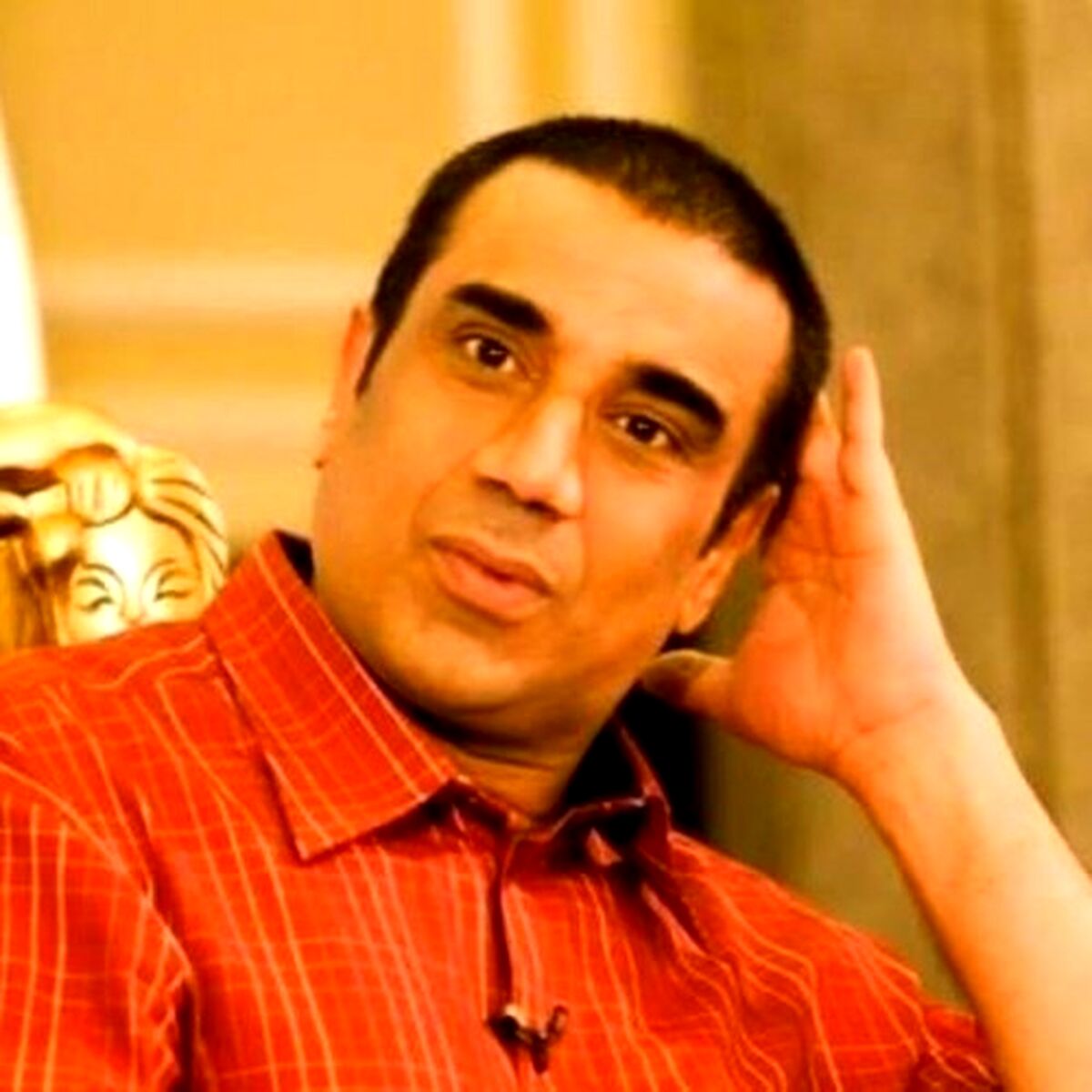 سلفی عجیب نصرالله رادش و همسرش