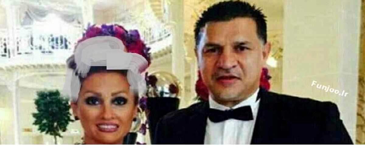 عکس منشوری علی دایی و همسرش