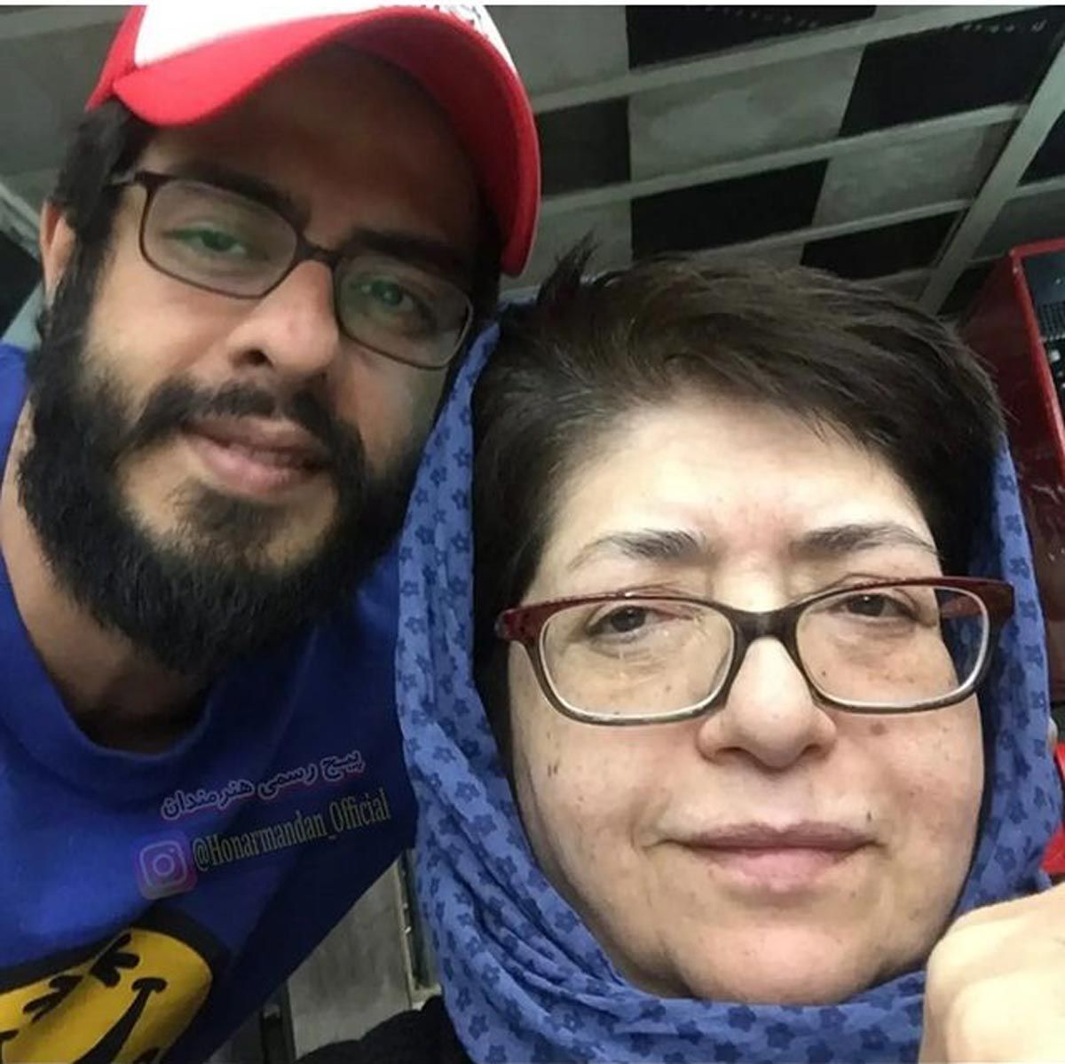 پیر و شکسته شدن همسر دوم خسرو شکیبایی  بعد 14 سال!+عکس جدید 