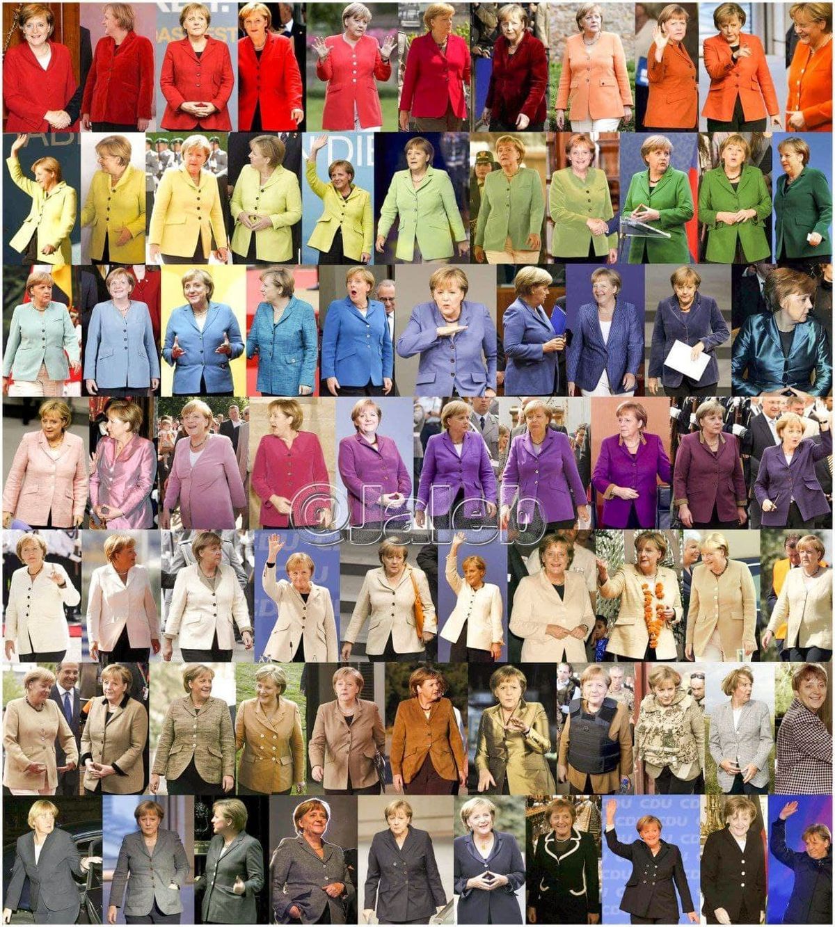 تمام کت های آنگلا مرکل در دوران طولانی ١۶ سال صدراعظمی در آلمان +عکس