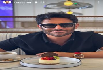 شغل جدید پردرآمد محمدرضا گلزار | ژست خاص رضا گلزار در کنار خودروی شاسی‌بلندش +عکس
