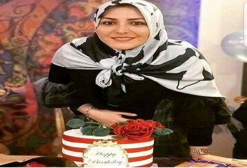 عکس المیرا شریفی مقدم و همسرش در تالار | ماجرای جالب ازدواج المیرا شریفی مقدم و همسر مجری اش +عکس