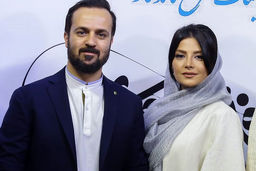 تقلید زن احمد مهرانفر از بلاگر های اینستاگرامی | عکس عجیبی از پسر احمد مهرانفر که زنش منتشر کرد + عکس