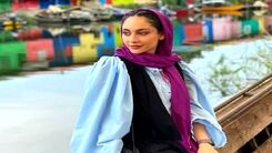 خودنمایی ترلان پروانه با تیپ عجیب و غریب در دانشگاه+عکس