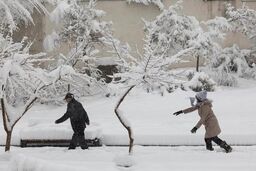 2 طوفان برفی بزرگ در راه ایران | احتمال بارش برف تا سه متر