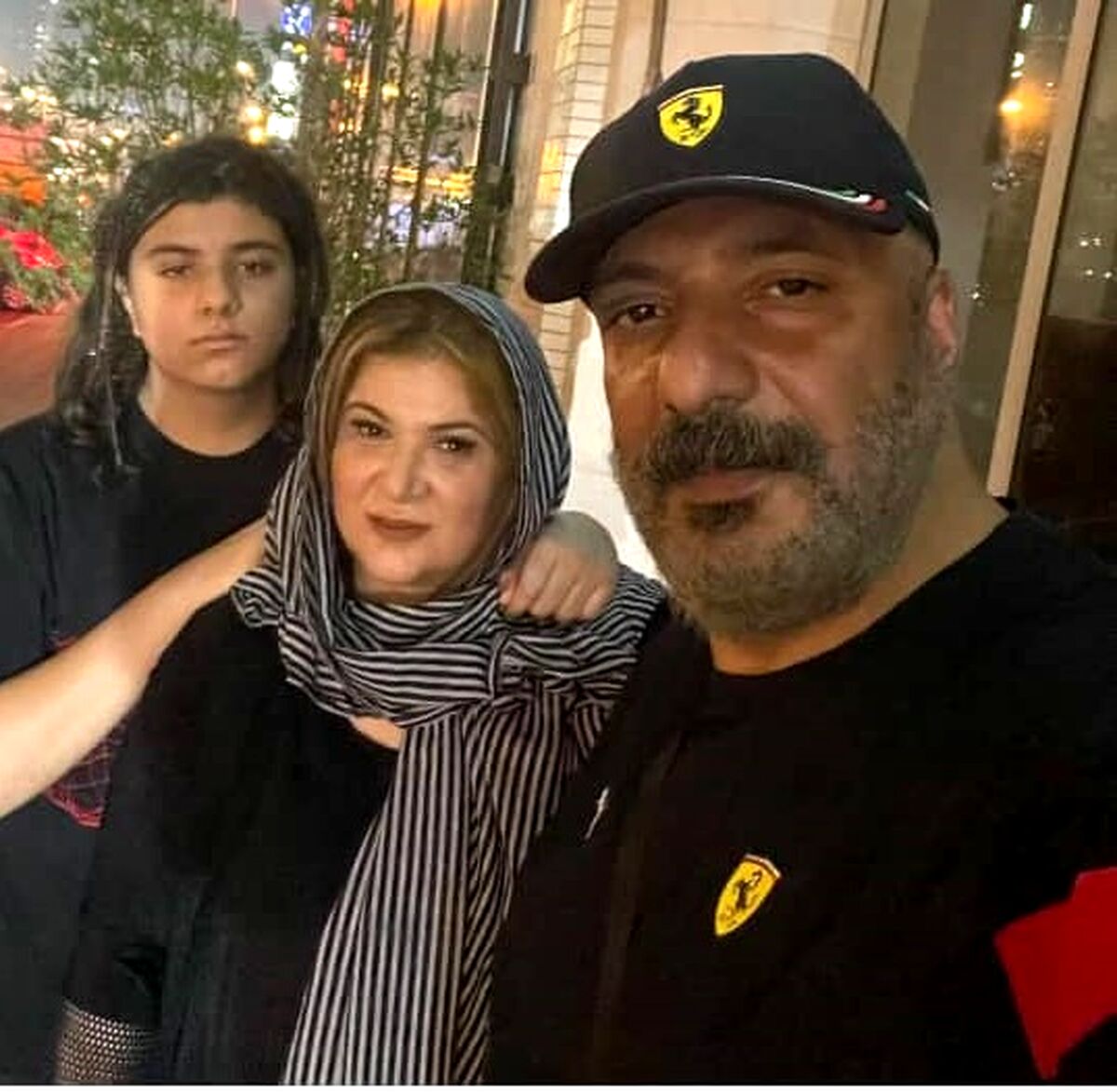 پوشش سنگین ریما رامین فر قبل از ازدواج با امیر جعفری در خارج از کشور | همسر امیر جعفری از اول هم چاق بود +عکس