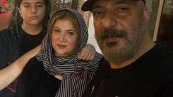 پوشش سنگین ریما رامین فر قبل از ازدواج با امیر جعفری در خارج از کشور | همسر امیر جعفری از اول هم چاق بود +عکس