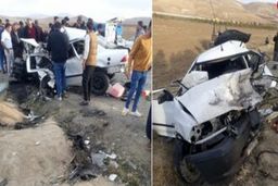 تصادف شدید سه خودرو | 16کشته و مصدوم در محور راژان-ارومیه +عکس