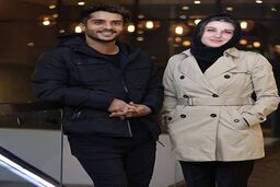 لاو ترکاندن ساعد سهیلی و زن خارجی اش در جشنواره فجر!+عکس