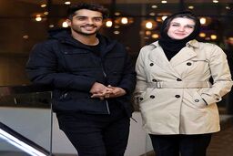 لاو ترکاندن ساعد سهیلی و زن خارجی اش در جشنواره فجر!+عکس