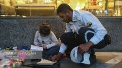 کار تحسین برانگیز سرباز راهور جهانی شد +عکس