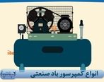 آشنایی با انواع کمپرسور باد صنعتی