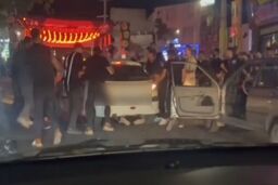 تصاویری از لحظه زیرگرفتن زن گوهردشتی | کار هولناک راننده زن پژو ۲۰۶ در کرج همه را به وحشت انداخت + فیلم