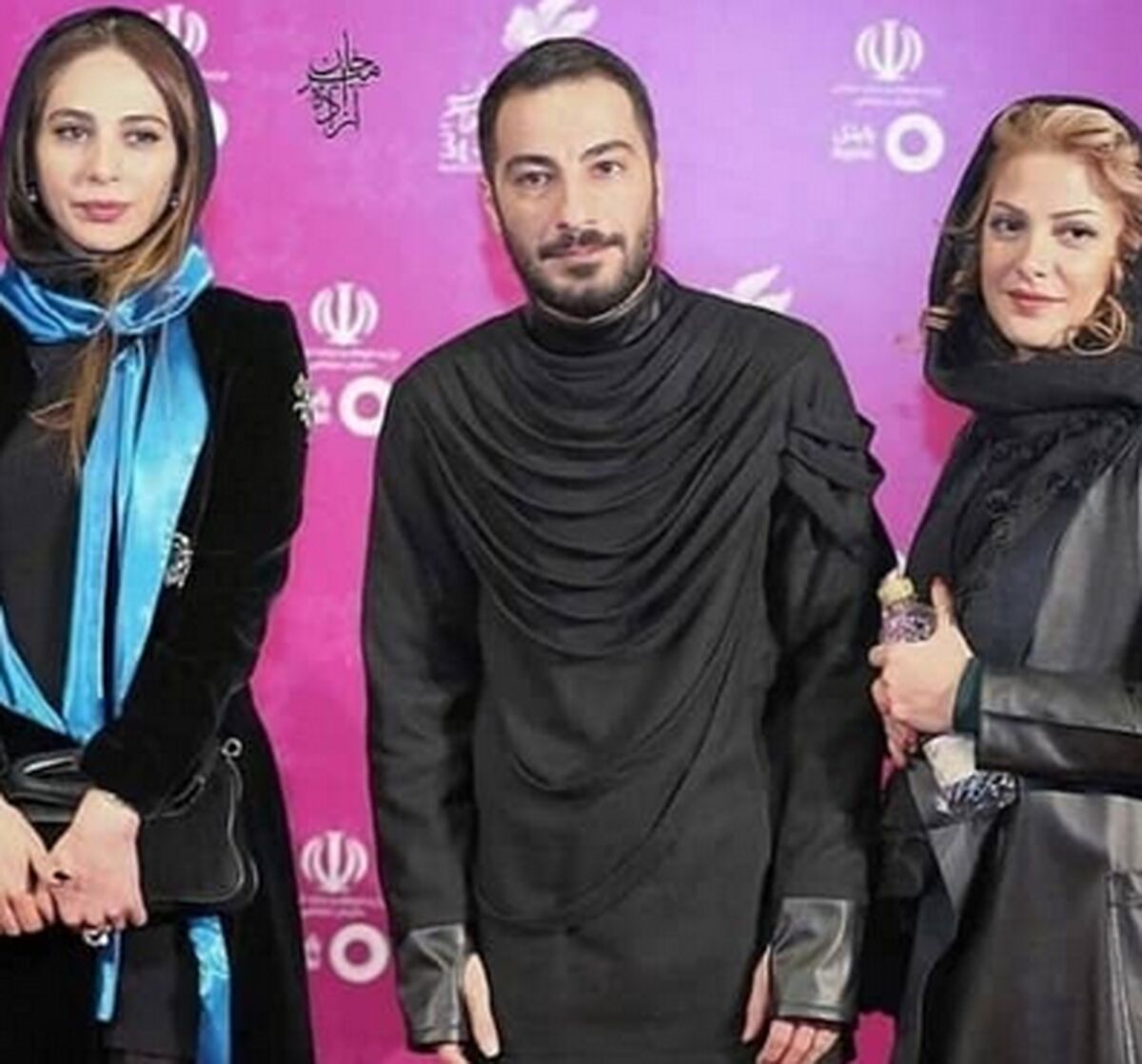فیلم جنجالی دختری که نوید محمدزاده را بغل کرد | ماس مالی کردن دیدنی نوید محمدزاده! +فیلم جنجالی