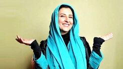تیپ خفن مرجانه گلچین سر مزار نادیا بازیگر معروف +عکس