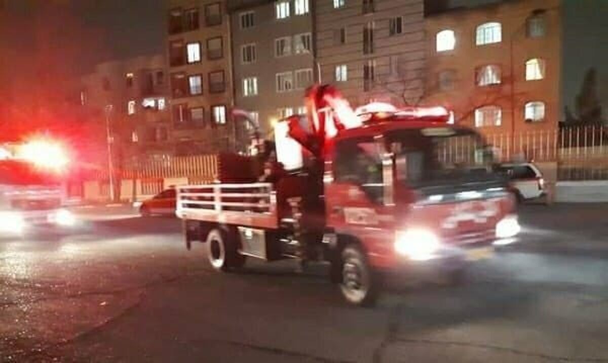 حادثه وحشتناک در تهران/ ۴ فوتی در حریق برج مسکونی +فیلم