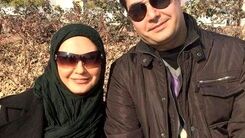 تصویری از لعیا زنگنه در جشن ازدواج دومش! 