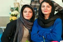 حرکات دور از انتظار از دختر لیلا حاتمی جلوی عکاسان | فیلم حرکت عجیب عسل دختر لیلا حاتمی مادرش را حرص داد +فیلم