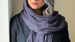 دنیا مدنی با تیپ خفن در ورزشگاه آزادی +عکس