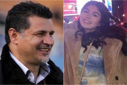 اولین عکس علی دایی بعد از رفتن به خارج | علی دایی رفت  دیدن دخترش دنیز و داماد خارجی اش +عکس