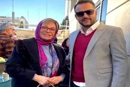 پوشش عجیب غریب گوهر خیراندیش در بازگشت به تهران | تیپ شلخته و درهم برهم گوهر خیراندیش در این سن و سال +عکس باورنکردنی