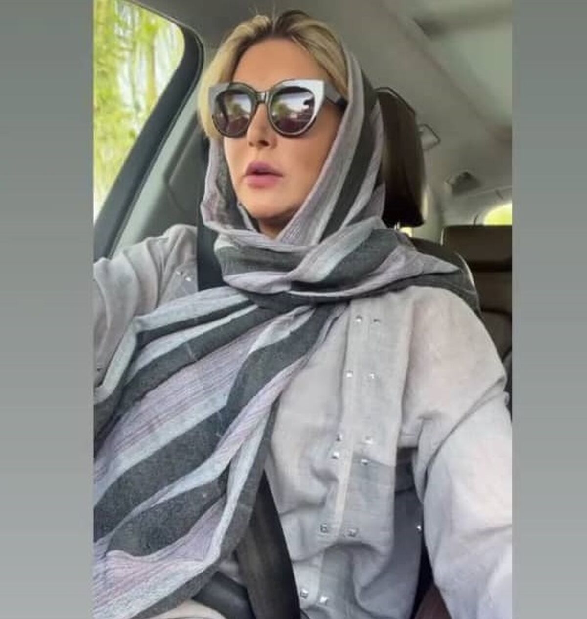 خودنمایی دوباره فریبا نادری لو رفت با این عکس | نذری دادن فریبا نادری در روز اربعین +عکس