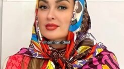 جنجال عکس لو رفته از الهام حمیدی در دوران حامگی | ژست عجیب الهام حمیدی سوژه شد + عکس