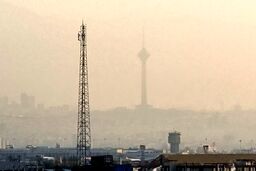 عکسی عجیب و غریب از تهران در 5 فروردین