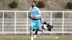مچ گیری از بازیکن استقلال در تمرین / دردسربزرگ برای رضاوند!