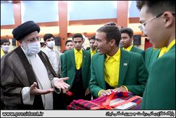 هدیه ای برای رئیسی +عکس