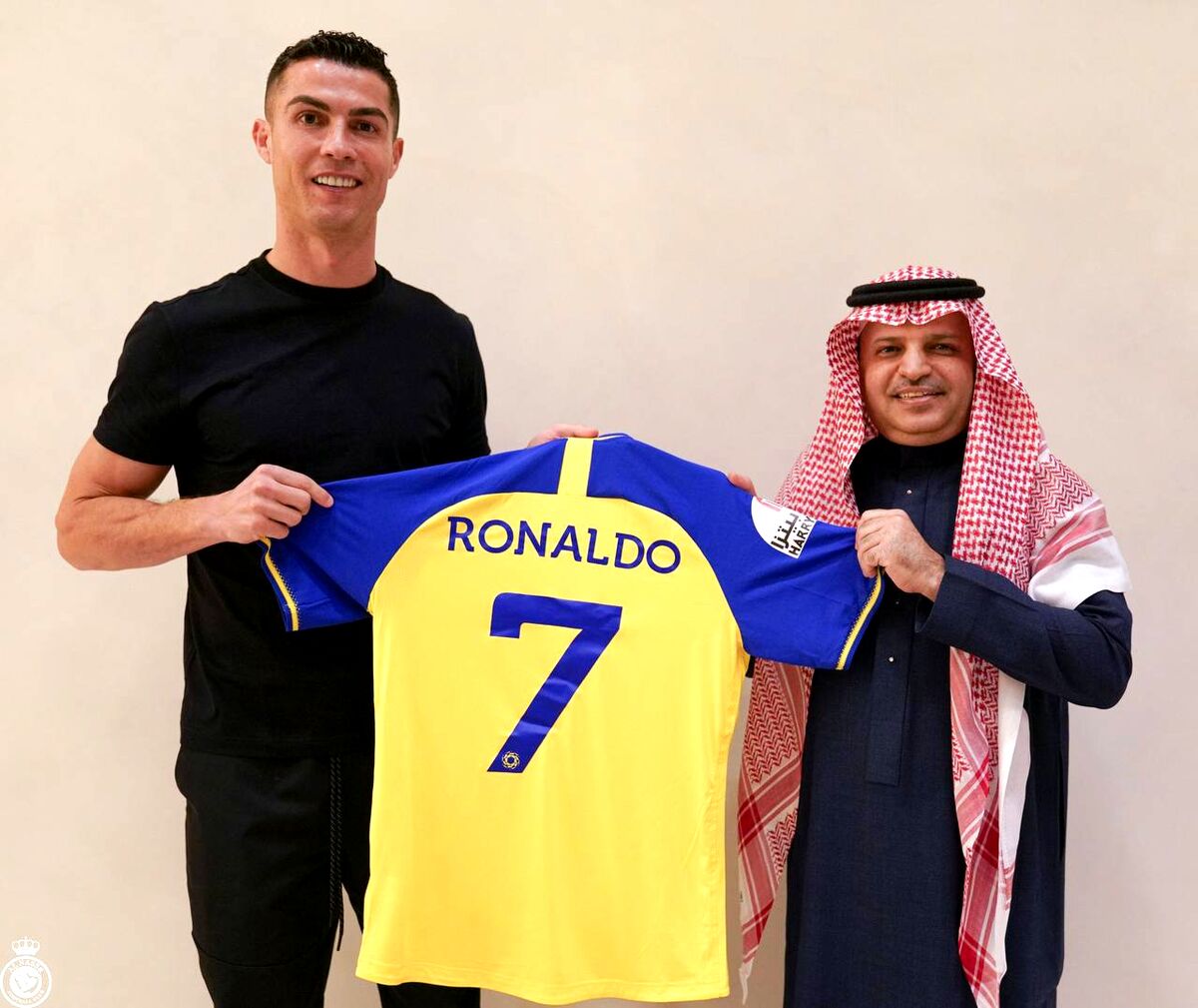 هدیه رونالدو به هوادار خردسال النصر +عکس