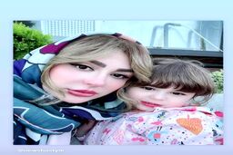 شیطنت و شیرین زبانی لنا دختر نیوشا ضیغمی | لباس چند میلیونی نیوشا ضیغمی و دخترش برای رستوران رفتن +فیلم جنجالی